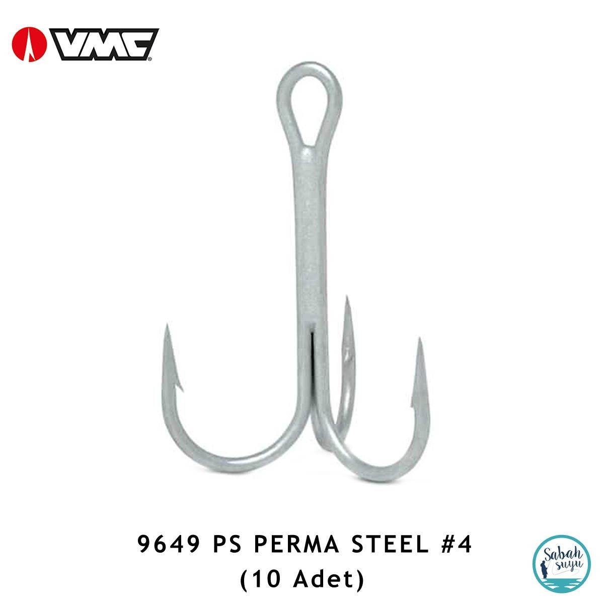 VMC 9649 PS Üçlü İğne #4 Perma Steel 10 Adet