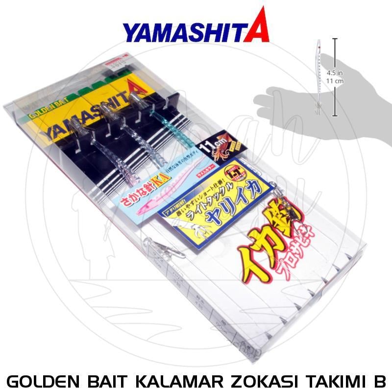 Yamashita Köstekli Kalamar Zokası Takımı 11cm Type B