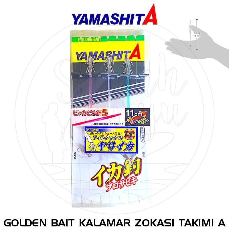 Yamashita Köstekli Kalamar Zokası Takımı 11cm Type A