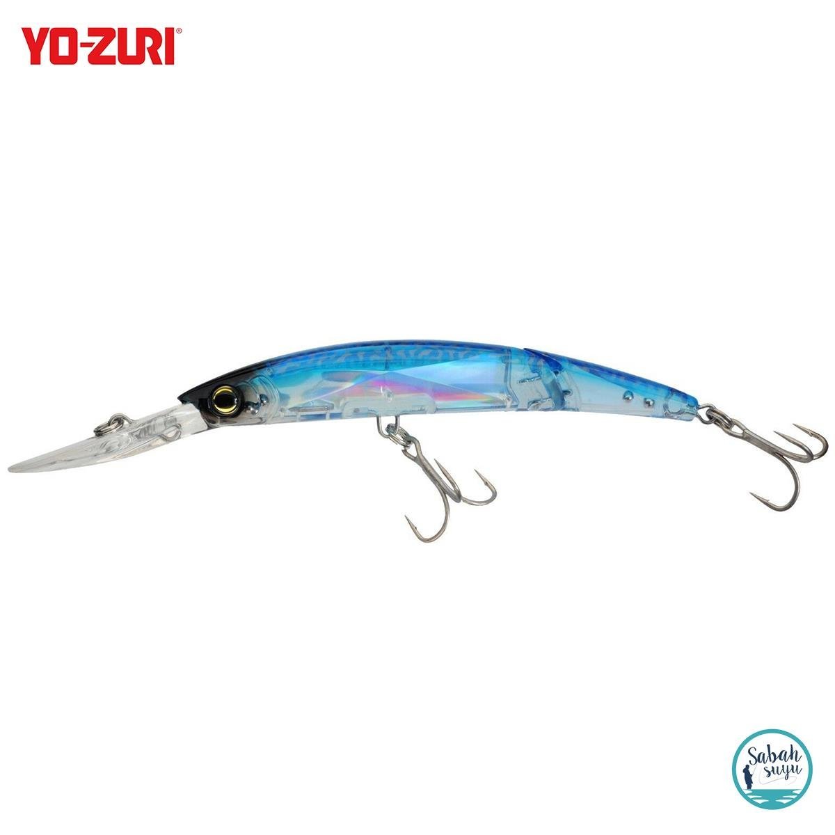 Yozuri Crystal 3D Minnow Deep Diver Jointed (F) 13cm 24gr Sahte Balık C24