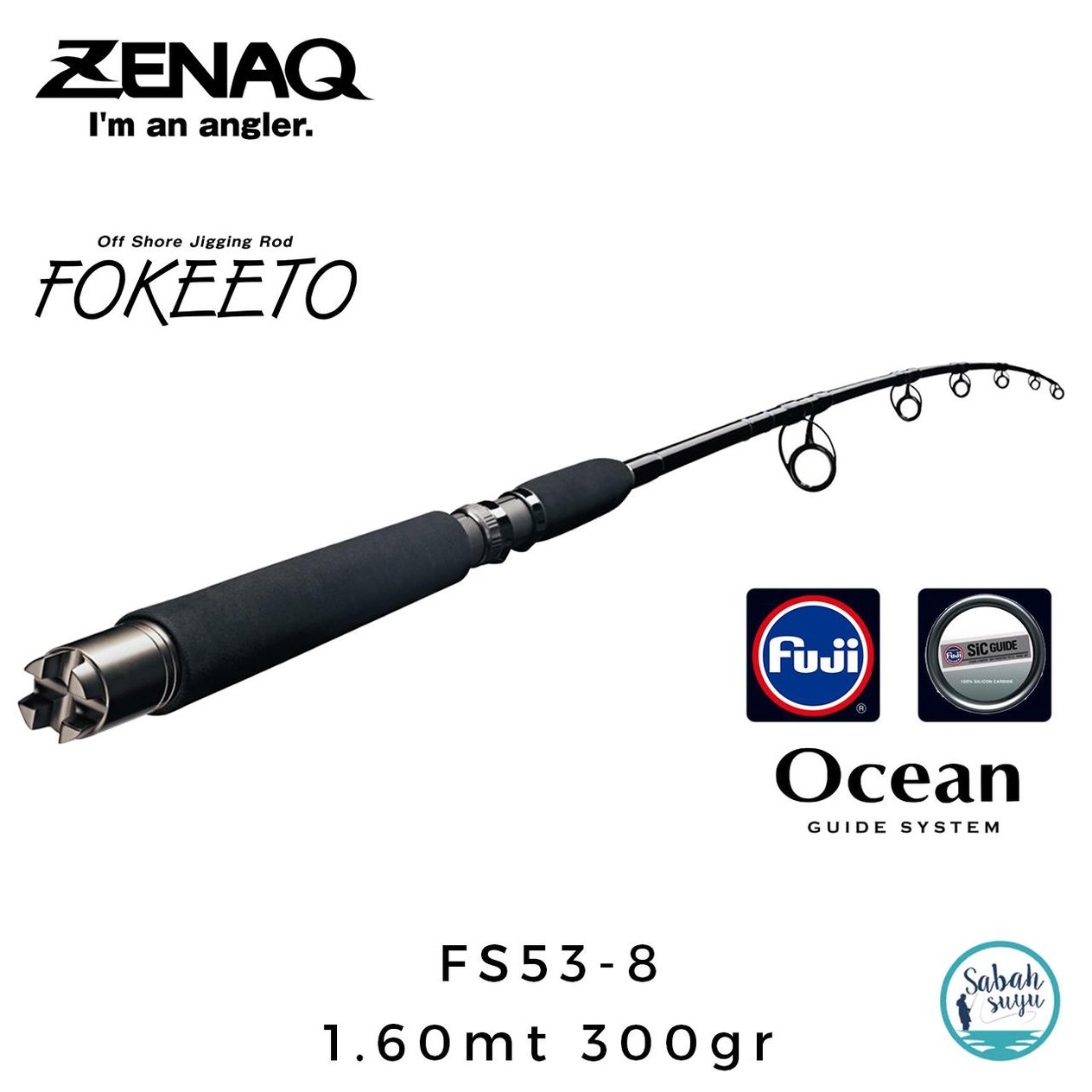 Zenaq Fokeeto FS53-8 160cm 300gr Jigging Kamış