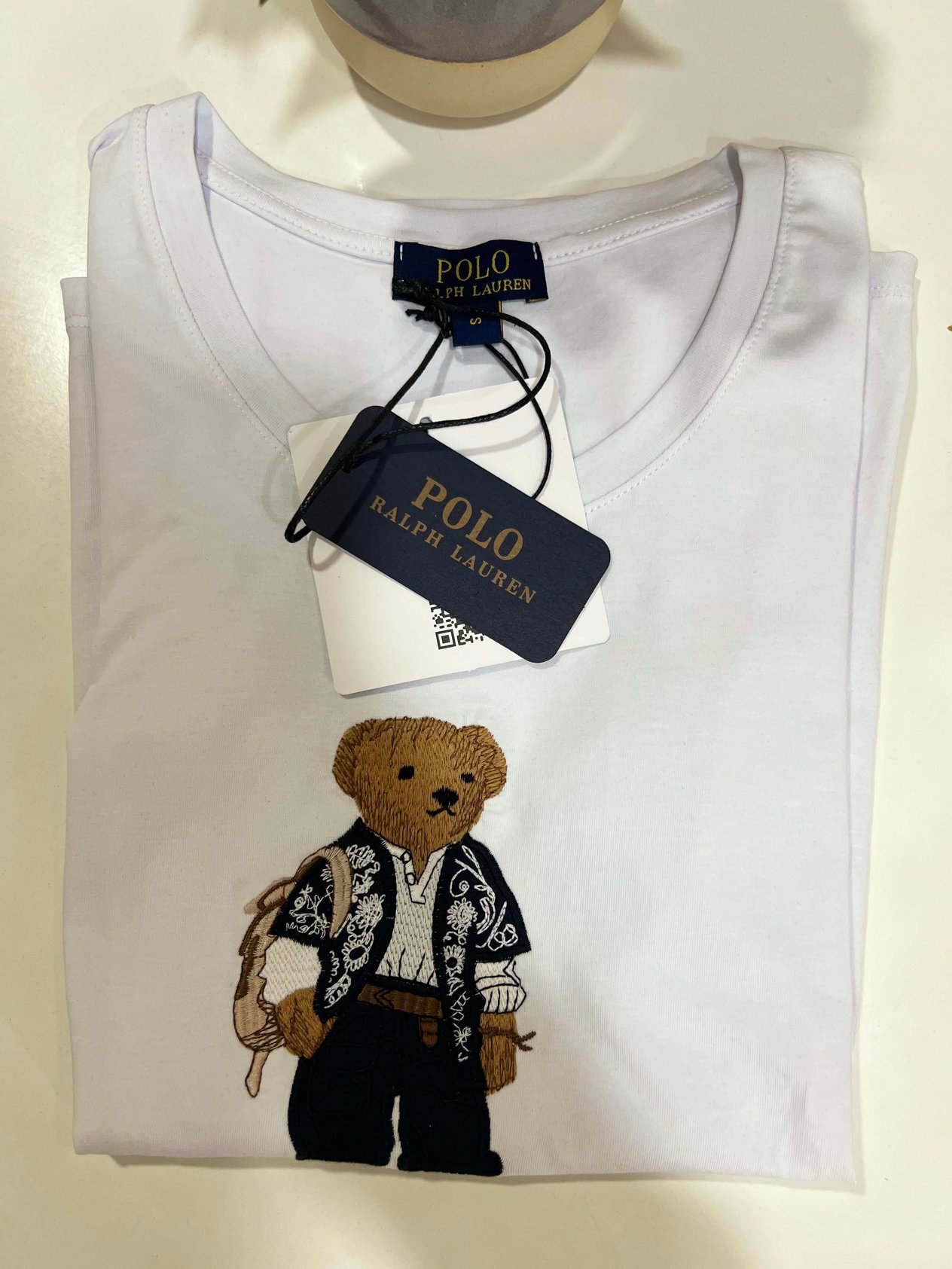 Teddy Bear Tişört Beyaz 1312