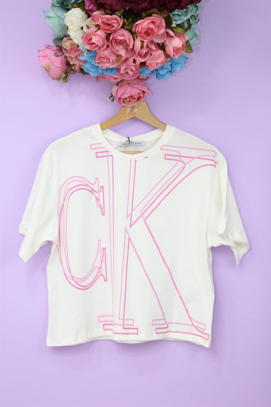 CK Mini Tişört Pembe 004
