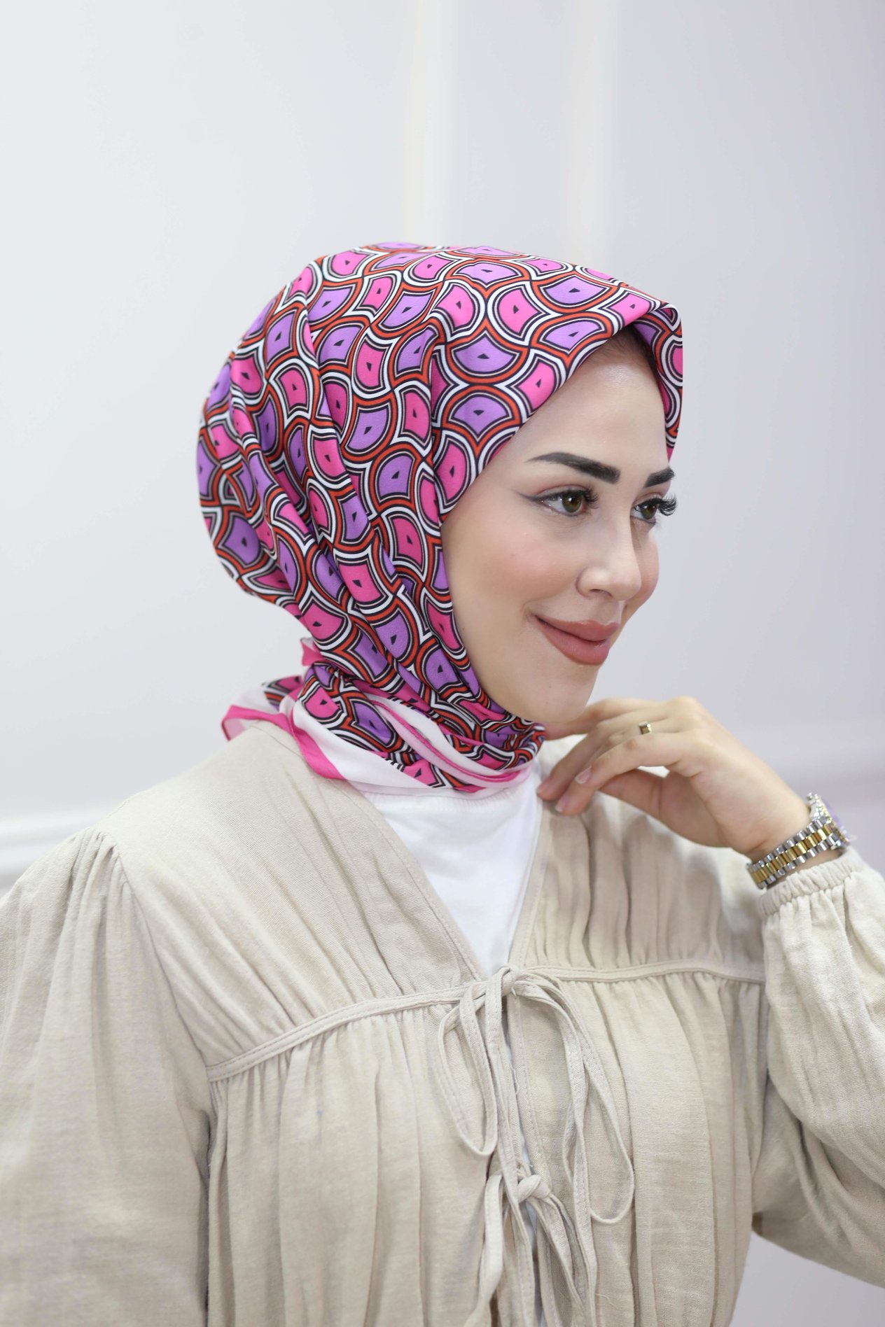 Hipnoz Eşarp Pembe 3533