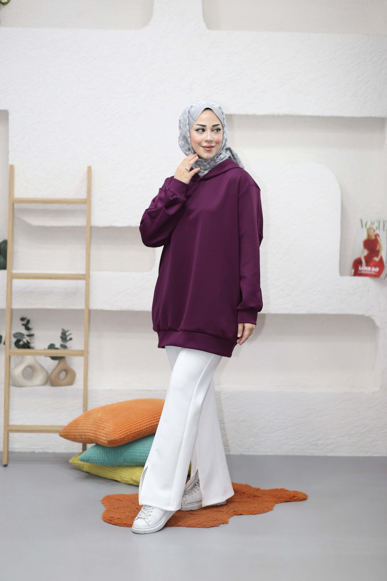 Arya Scuba Sweat Mürdüm 1158