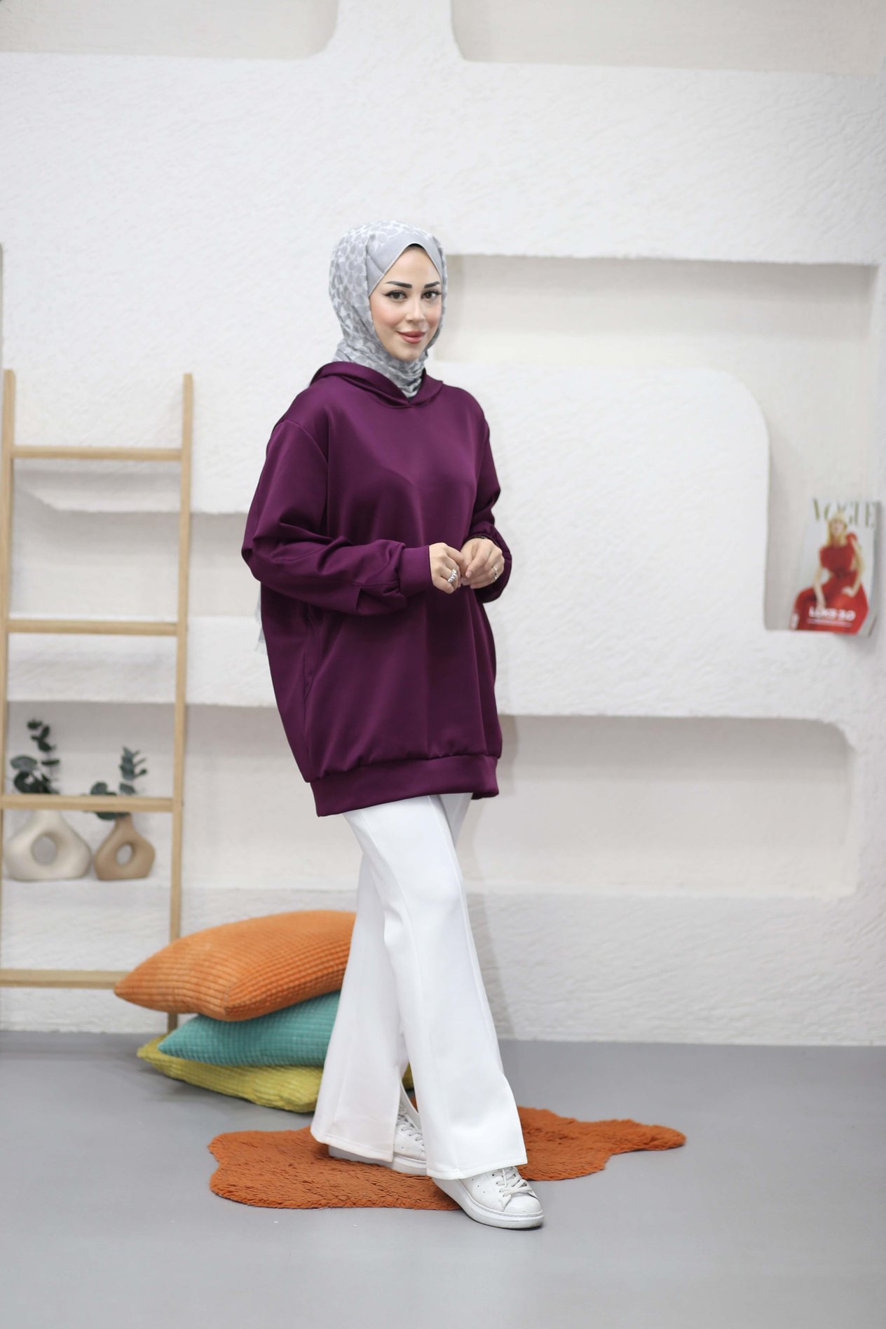 Arya Scuba Sweat Mürdüm 1158