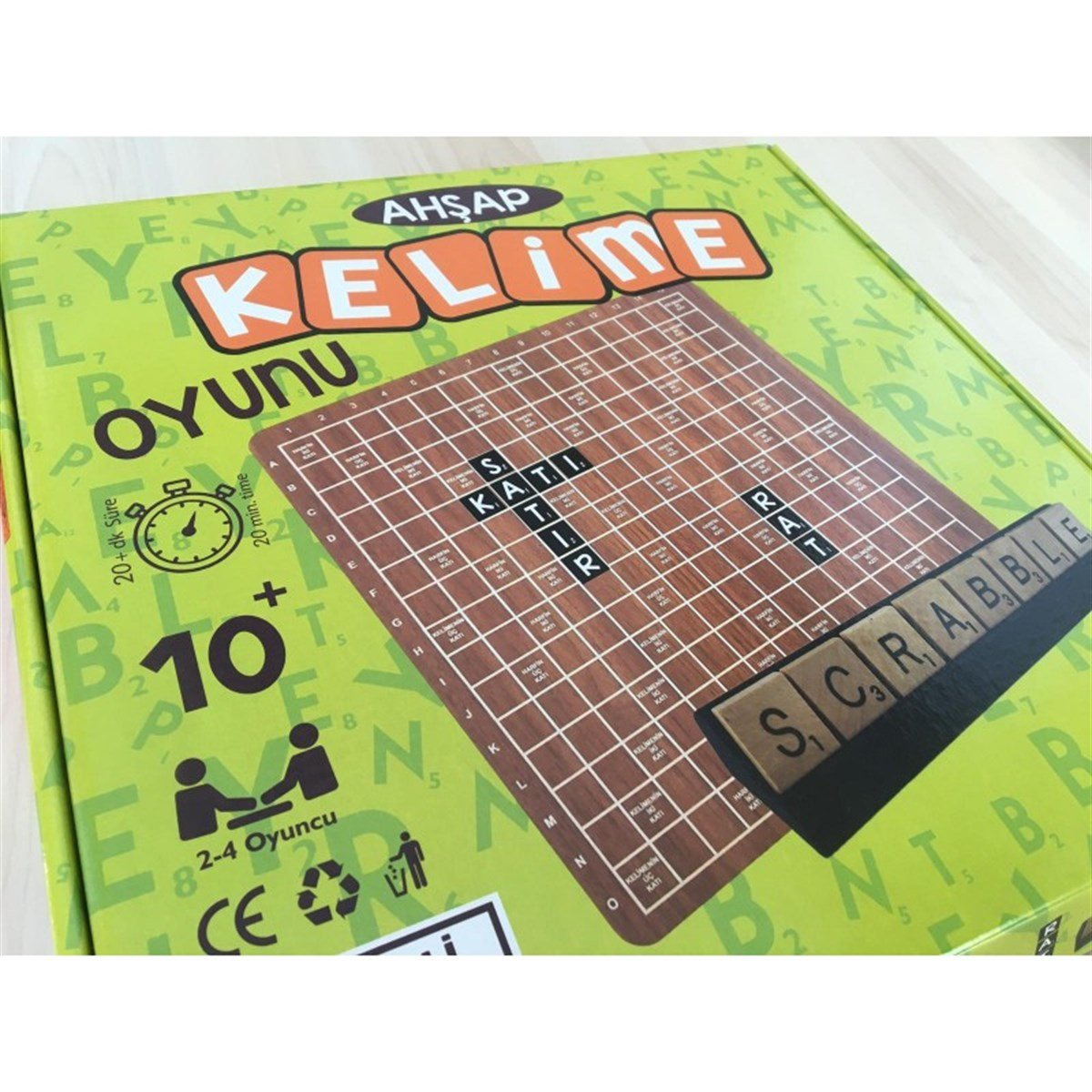 Zeki Ahşap Kelime Oyunu 