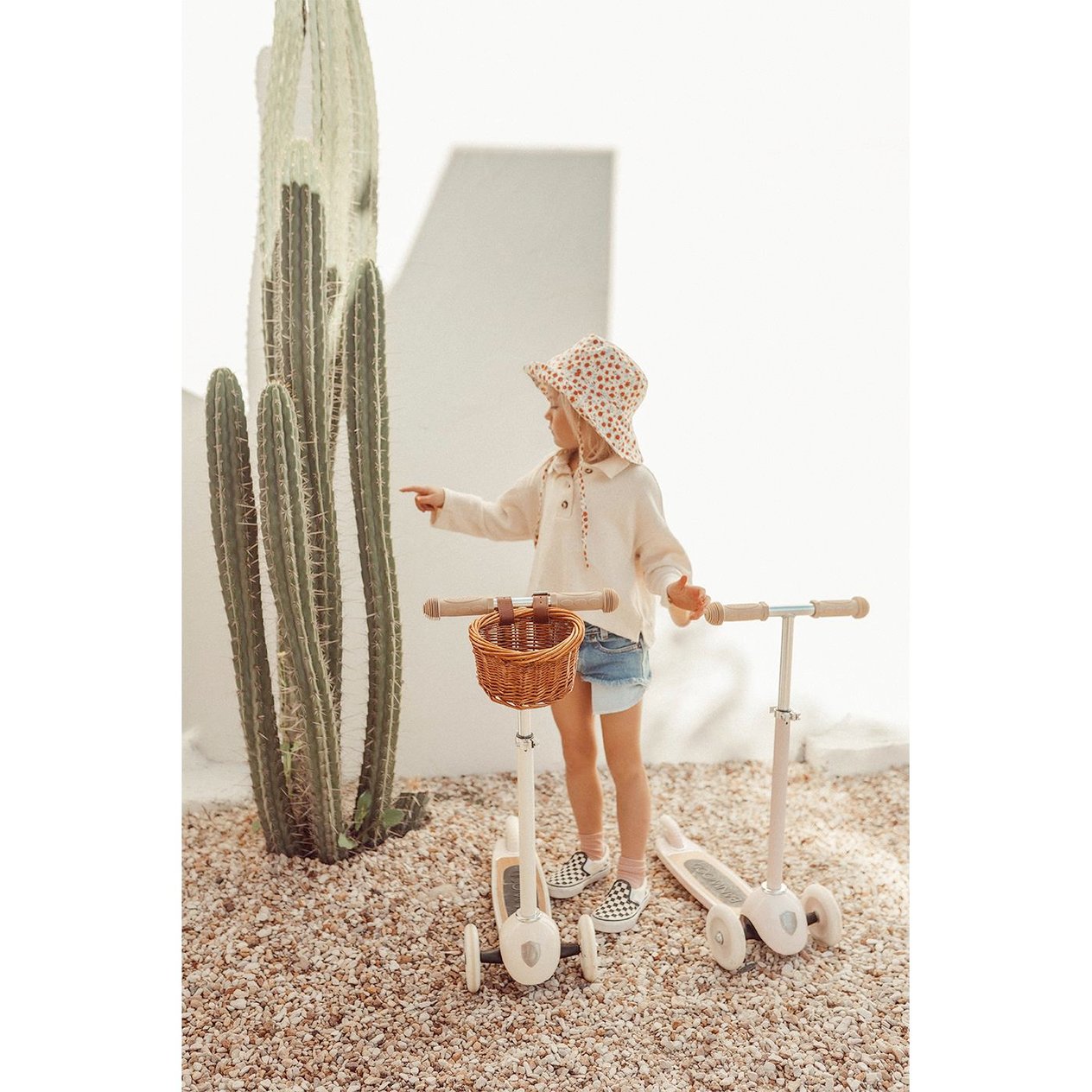 Banwood Vintage Scooter | Beyaz