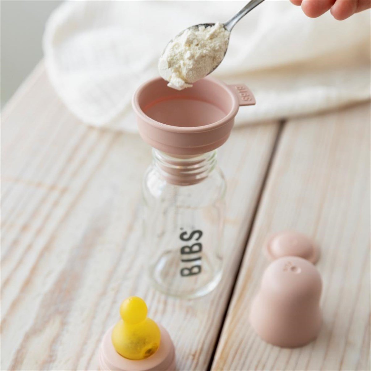 Bibs Cam Biberon Seti, Blush (110 ml)