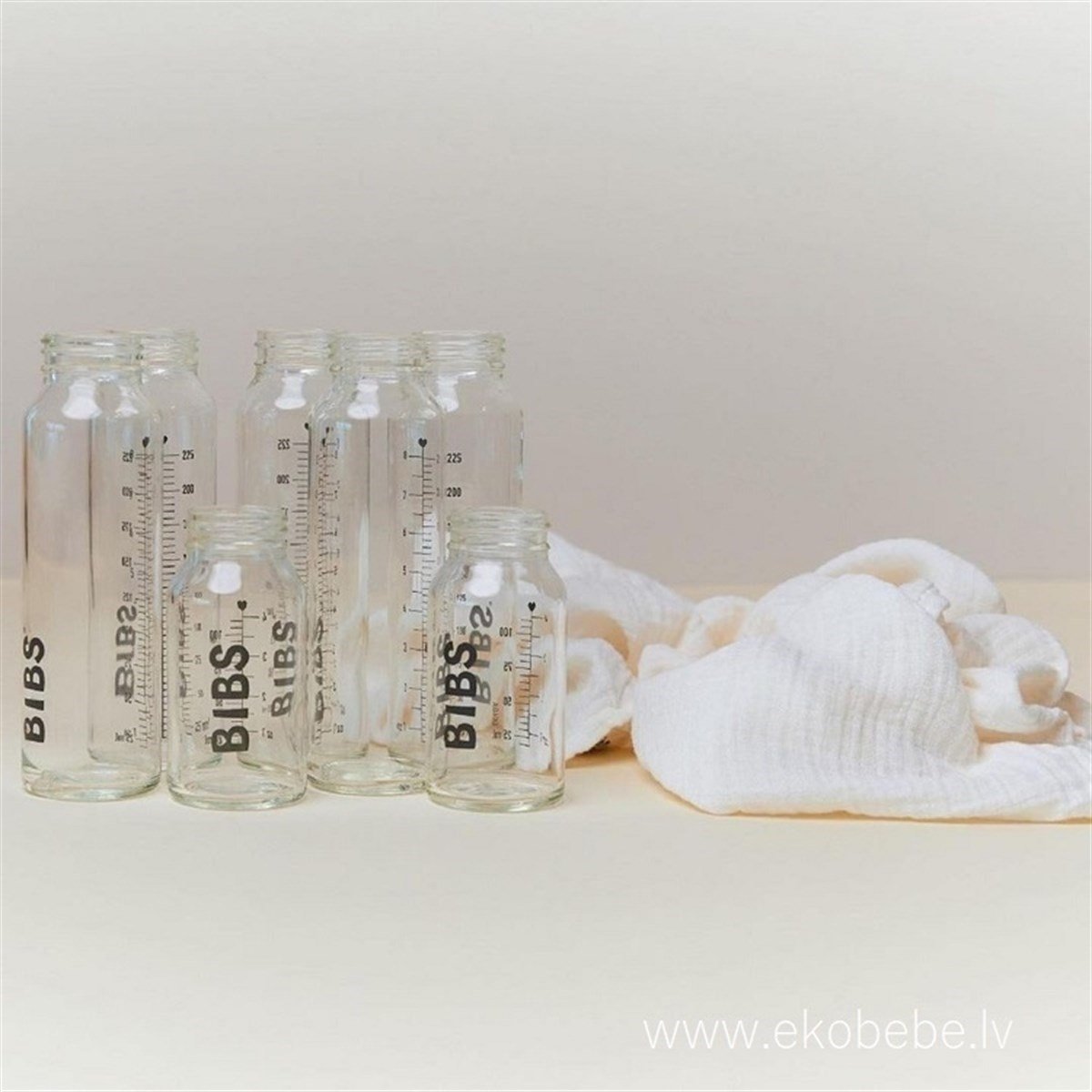 Bibs Cam Biberon Seti, Ivory (110 ml)