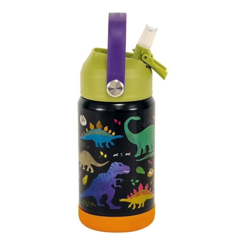 FLOSS & ROCK Paslanmaz Çelik Pipetli Suluk / Dino