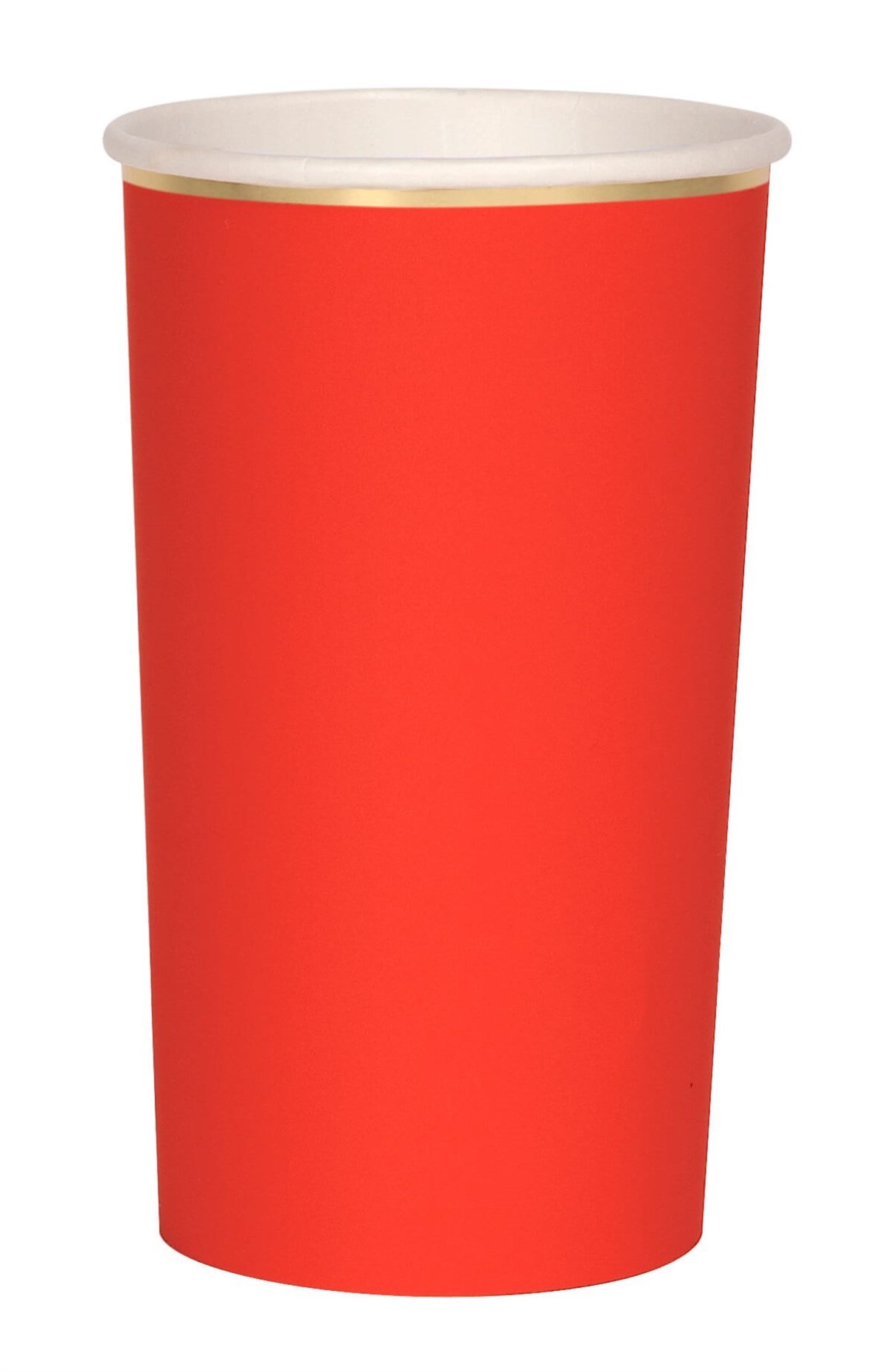 Meri Meri - Red Cups - Kırmızı Bardak - L
