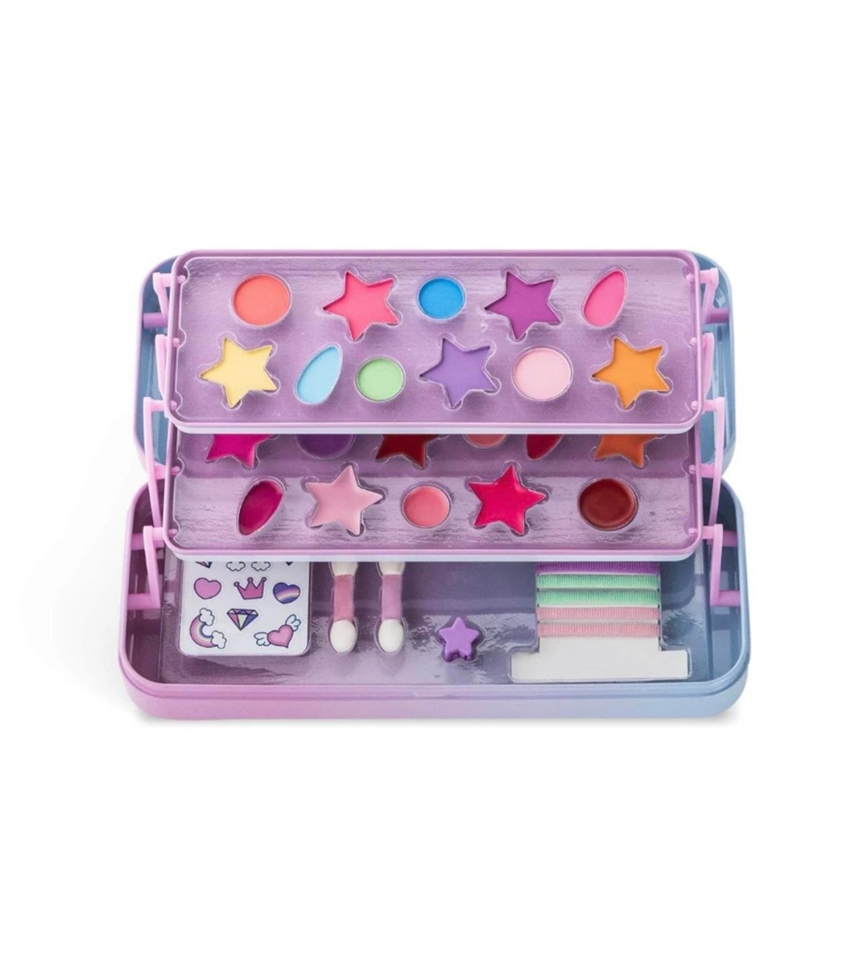 Martinelia Little Unicorn 3 Katlı Makyaj ve Toka Seti