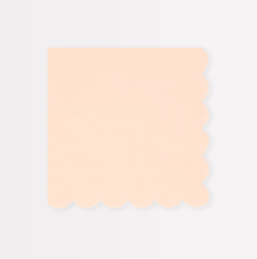 Meri Meri - Ballet Slipper Pink Large Napkins - Bale Point Pembe Peçeteler (x16)
