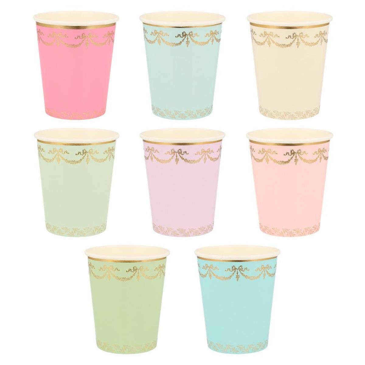 Meri Meri - Ladurée Paris Cups - Ladurée Paris Bardaklar (8'li)