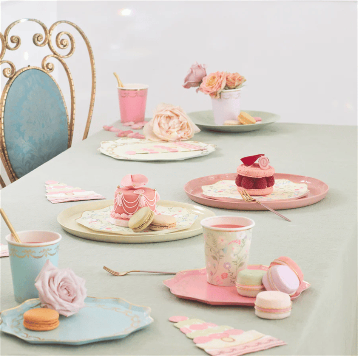 Meri Meri - Ladurée Paris Cups - Ladurée Paris Bardaklar (8'li)