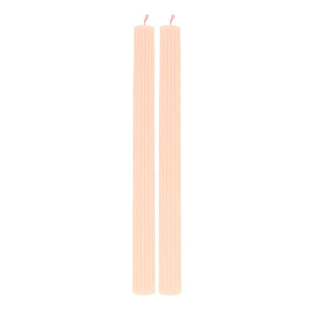 Meri Meri - Soft Pembe Masa Mumları (2'li)