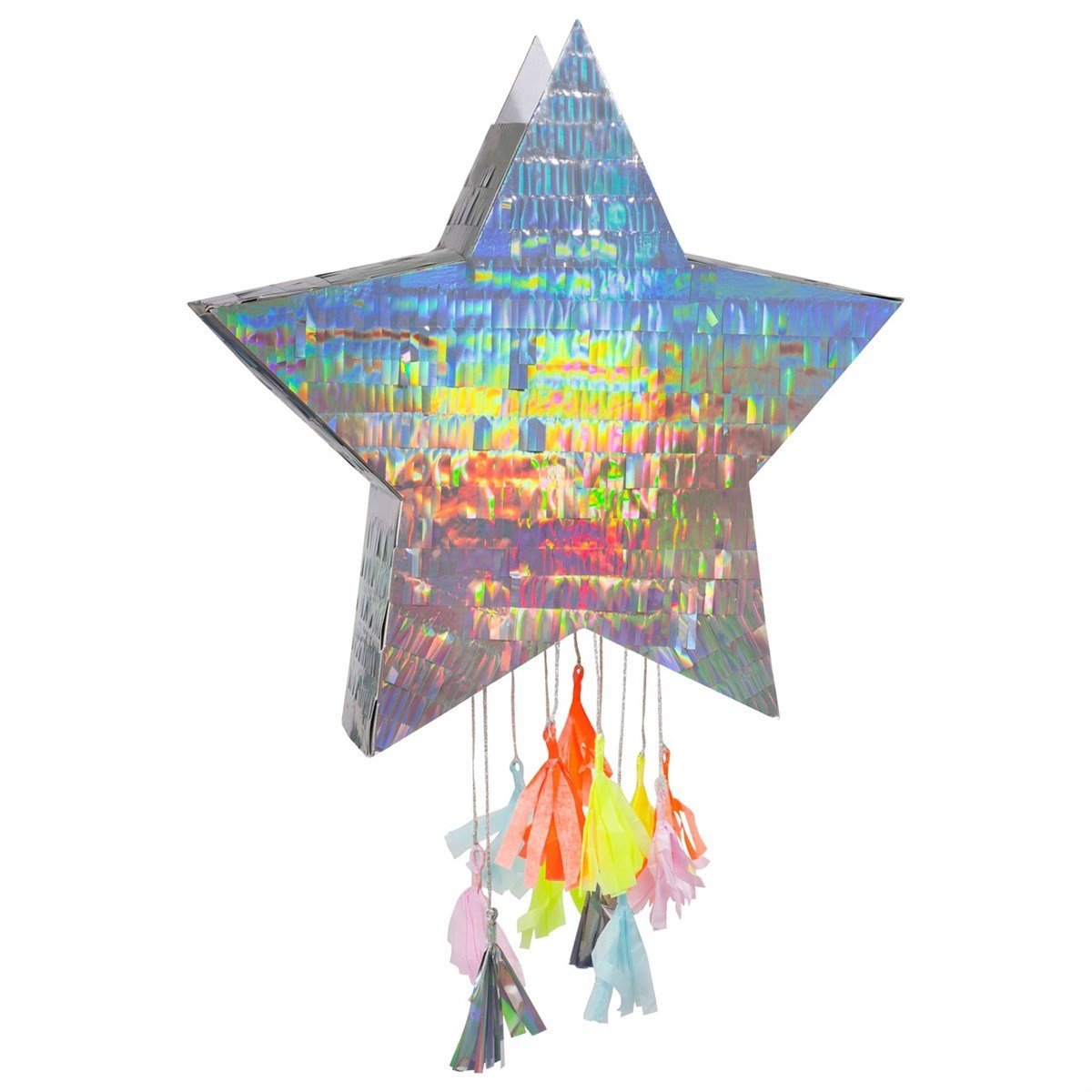 Meri Meri - Silver Star Party Pinata - Gümüş Yıldız Pinyata