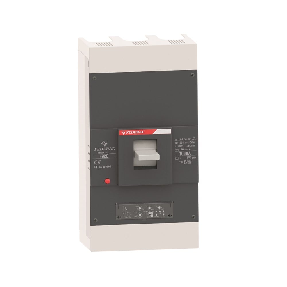 Federal  F91 1250 A 50 kA Termik Mağnetik Şalter (Tmş)