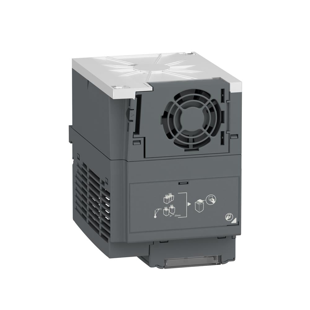 Schneider Değişken hızlı sürücü ATV310, 1.5 kW, 2 hp, 380...460 V, 3 fazı, filtresiz