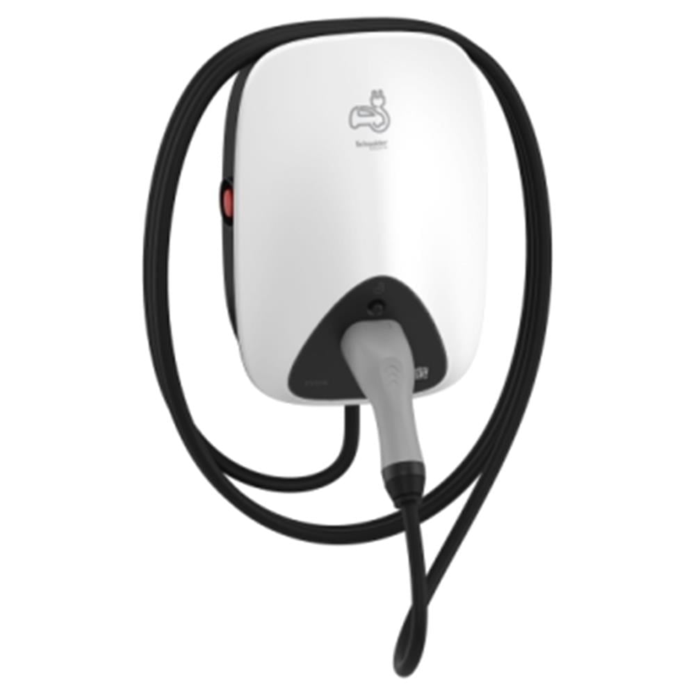 Şarj istasyonu, EVlink Home, 3P+N, ekli kablo 5m, 11kW, 16A, RDC-DD ile