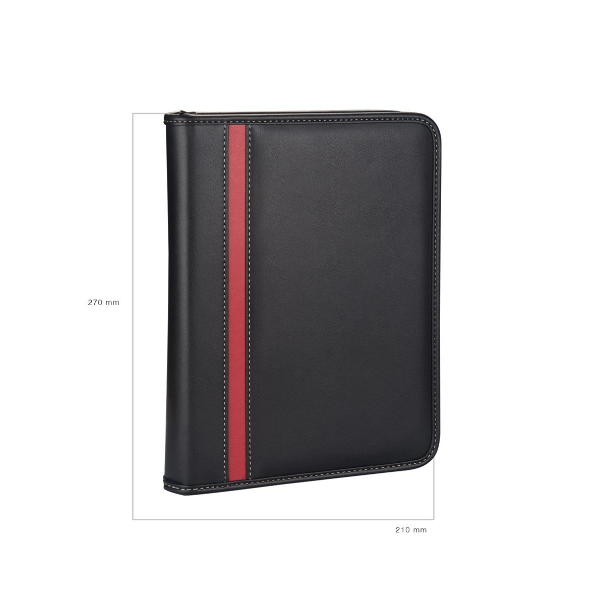 DİPLOMAT FERMUARLI ORGANİZER KARELİ 17X24 DEFTERLİ 