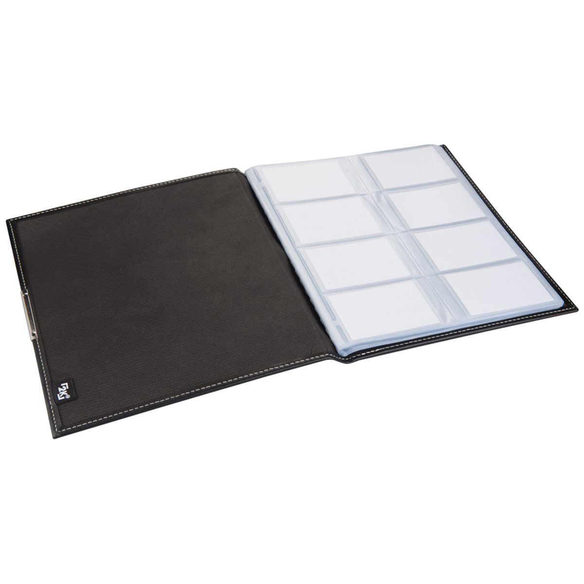 SUNİ DERİ 8 SIRALI 384 KART KAPASİTELİ KARTVİZİTLİK 23,5X26,5 CM 