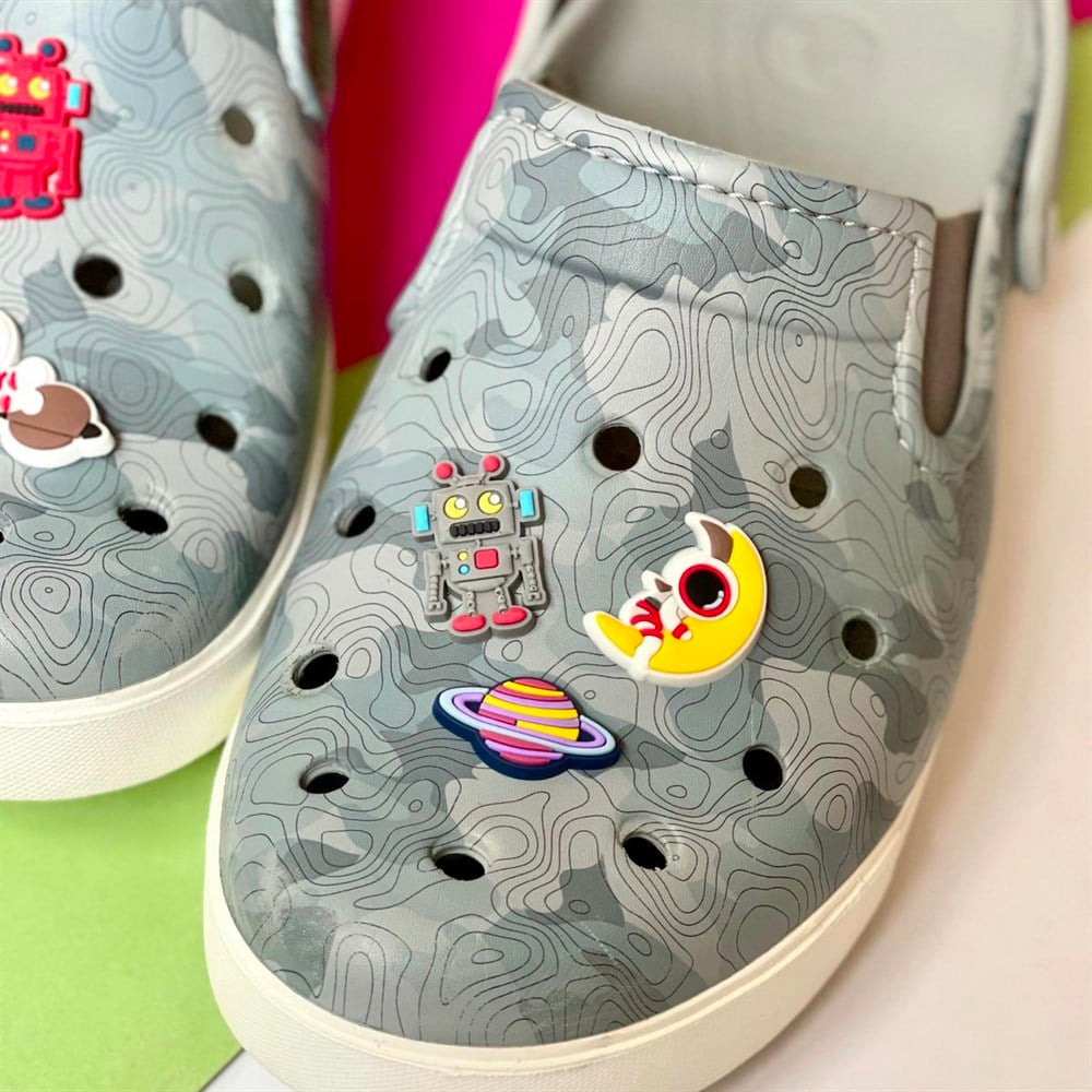 Toptan Crocs Jibbitz Terlik Süsü Gökkuşağı