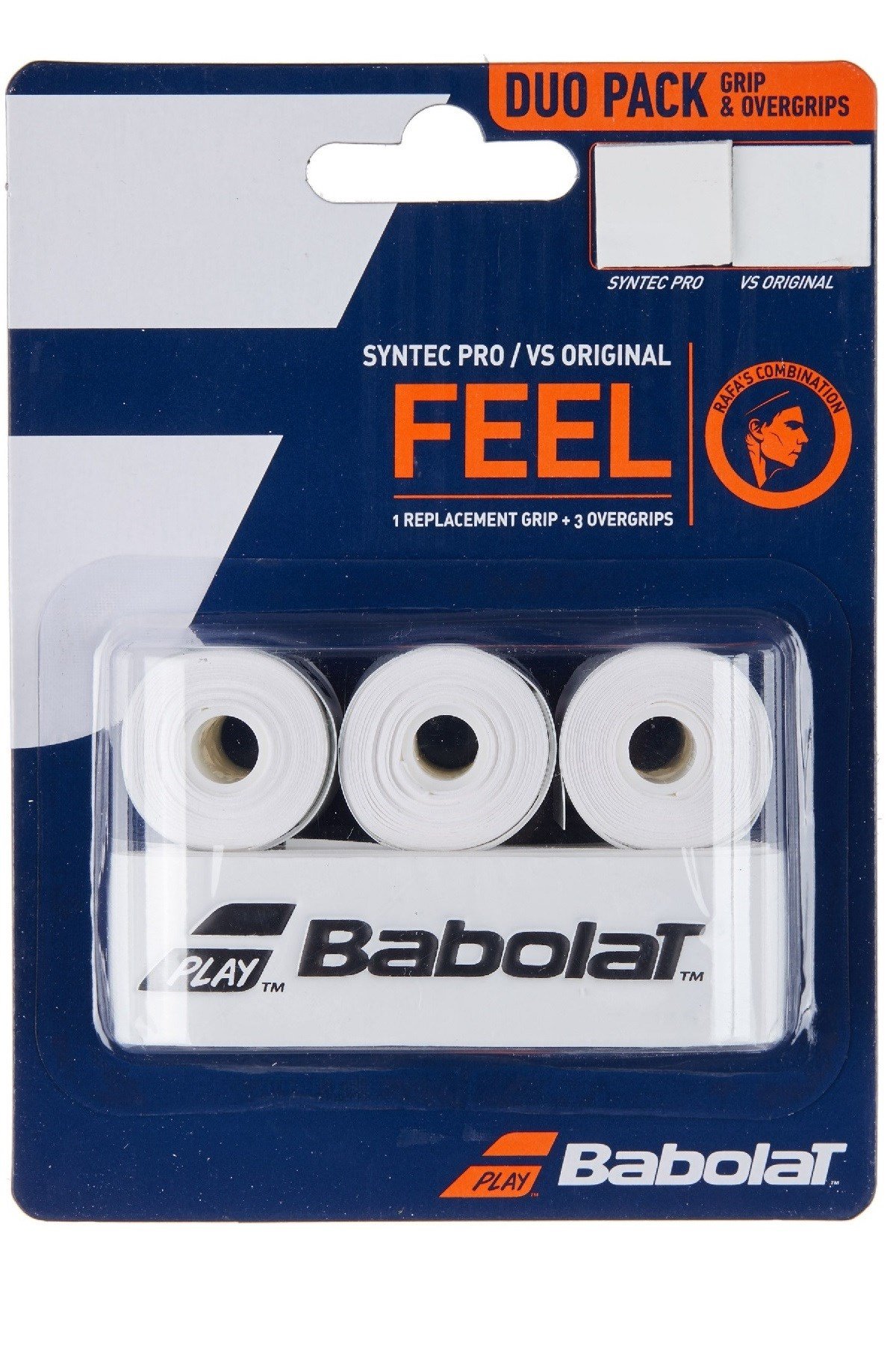 Babolat BABOLAT SYNTEC PRO ANA GRİP+ 3LÜ VS ORIGINAL TENİS GRİBİ