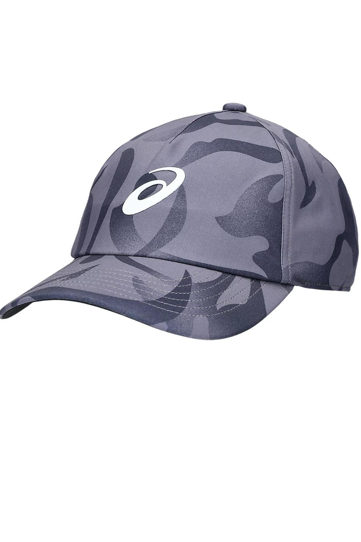 Asics Asics Graphic Cap Gri Tenis Şapkası