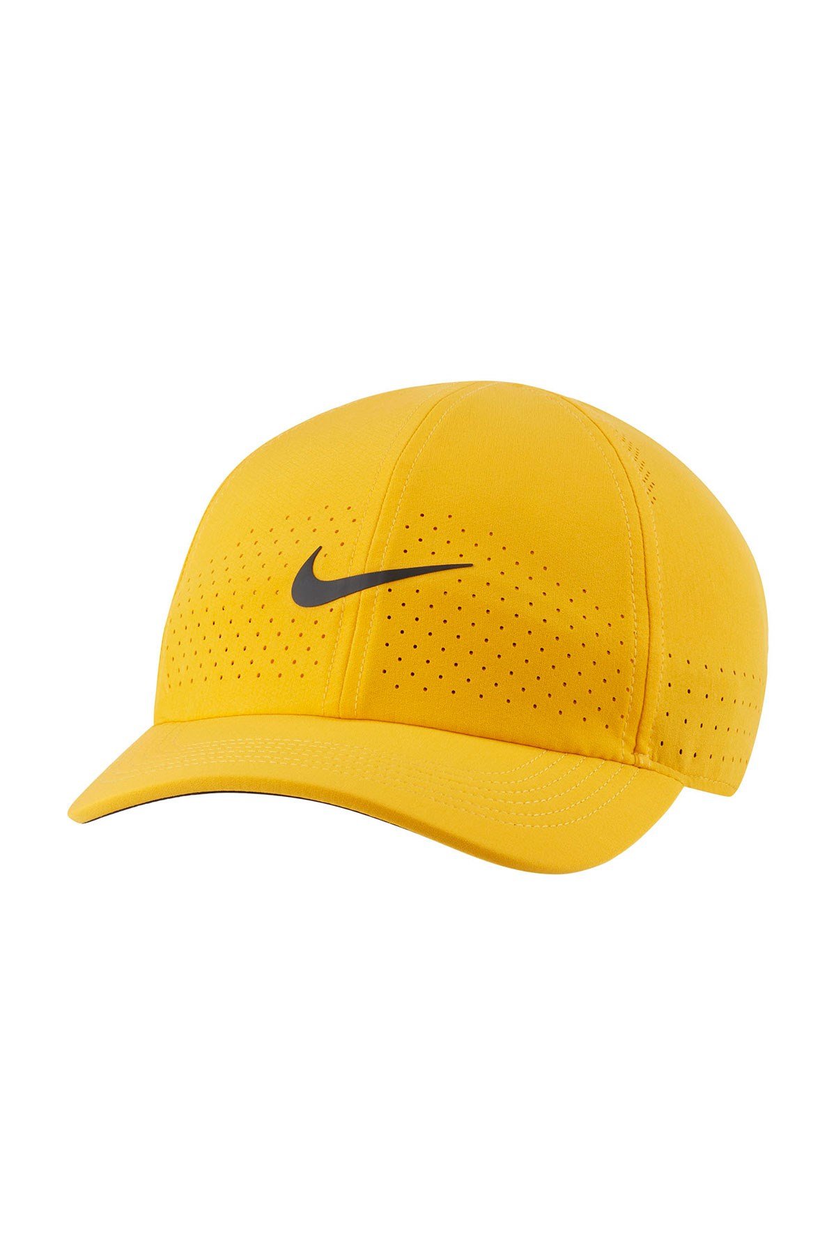 Nike Nike Unisex NK Aero Advantage Sarı Tenis Şapkası