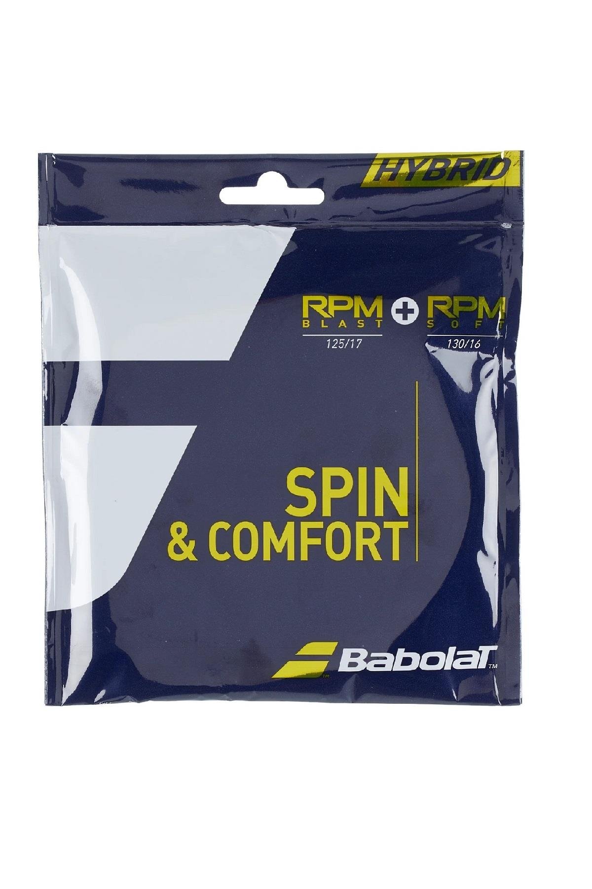 Babolat Babolat Hybrid RPM Blast 125 +RPM Soft 130 Tenis Kordaj Teli 12m