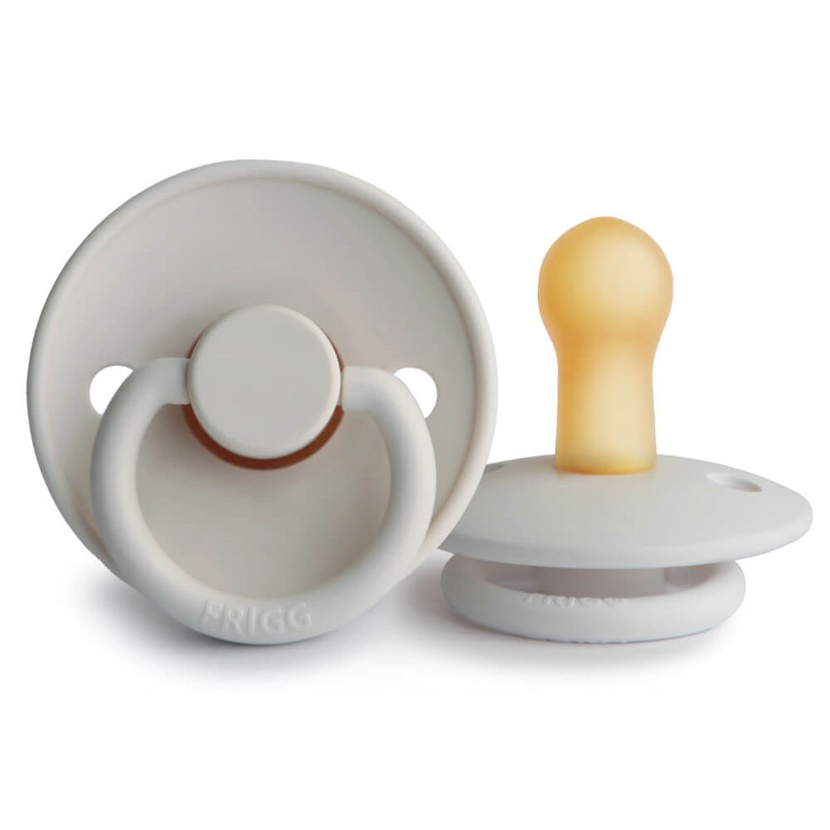 Frigg Classic Kauçuk Emzik - Silver Gray (6-18 Ay)