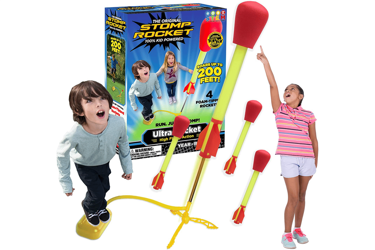 Stomp Rocket Ultra, 4 Rockets