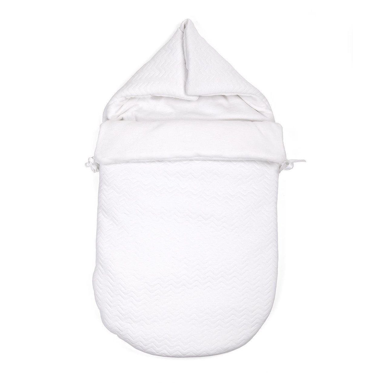 Taşıma Tulumu - Chevron White 3 Kemerli Portbebe - Poetree Kids