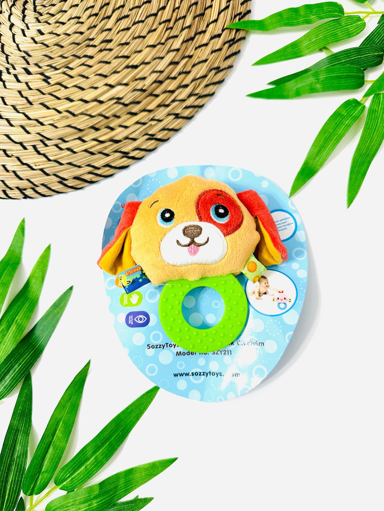 Barbados Peluş Oyuncaklı Köpeğim Dişlik 