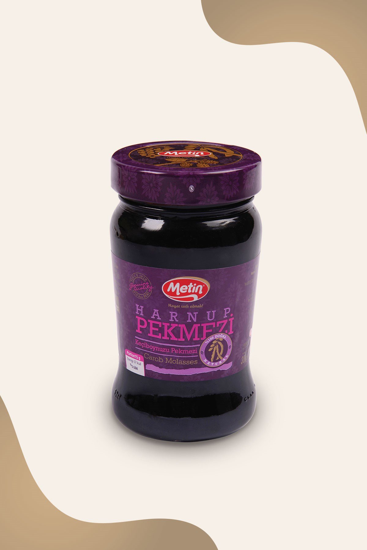 Keçiboynuzu Pekmezi 380 Gr Cam Kavanoz