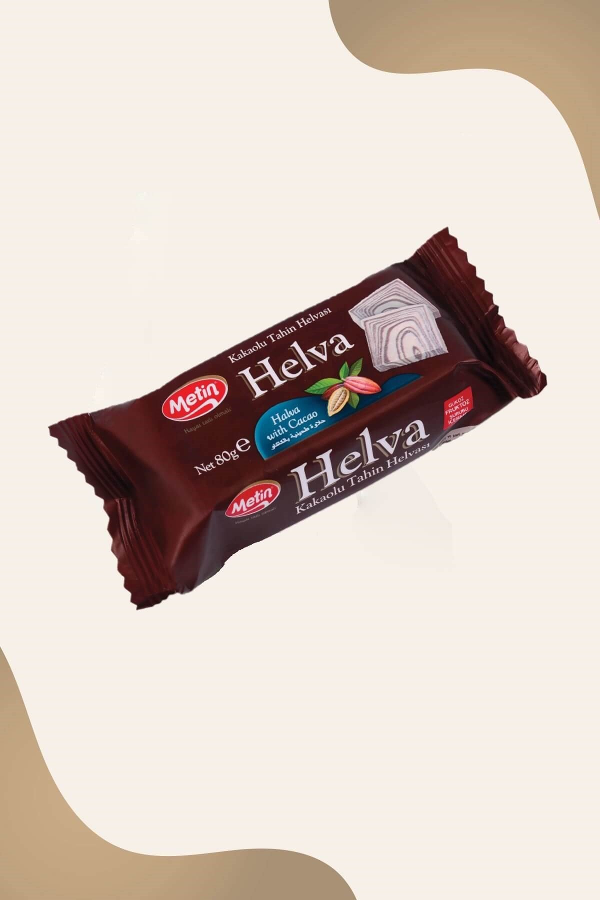 Metin 80 gr Kakaolu Helva 60 Adet