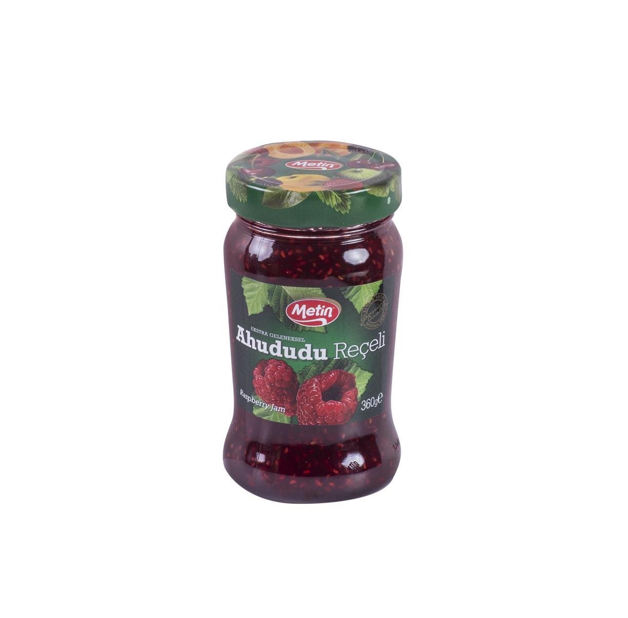 Metin Helva -Ahududu Reçeli 360 Gr Cam Kavanoz