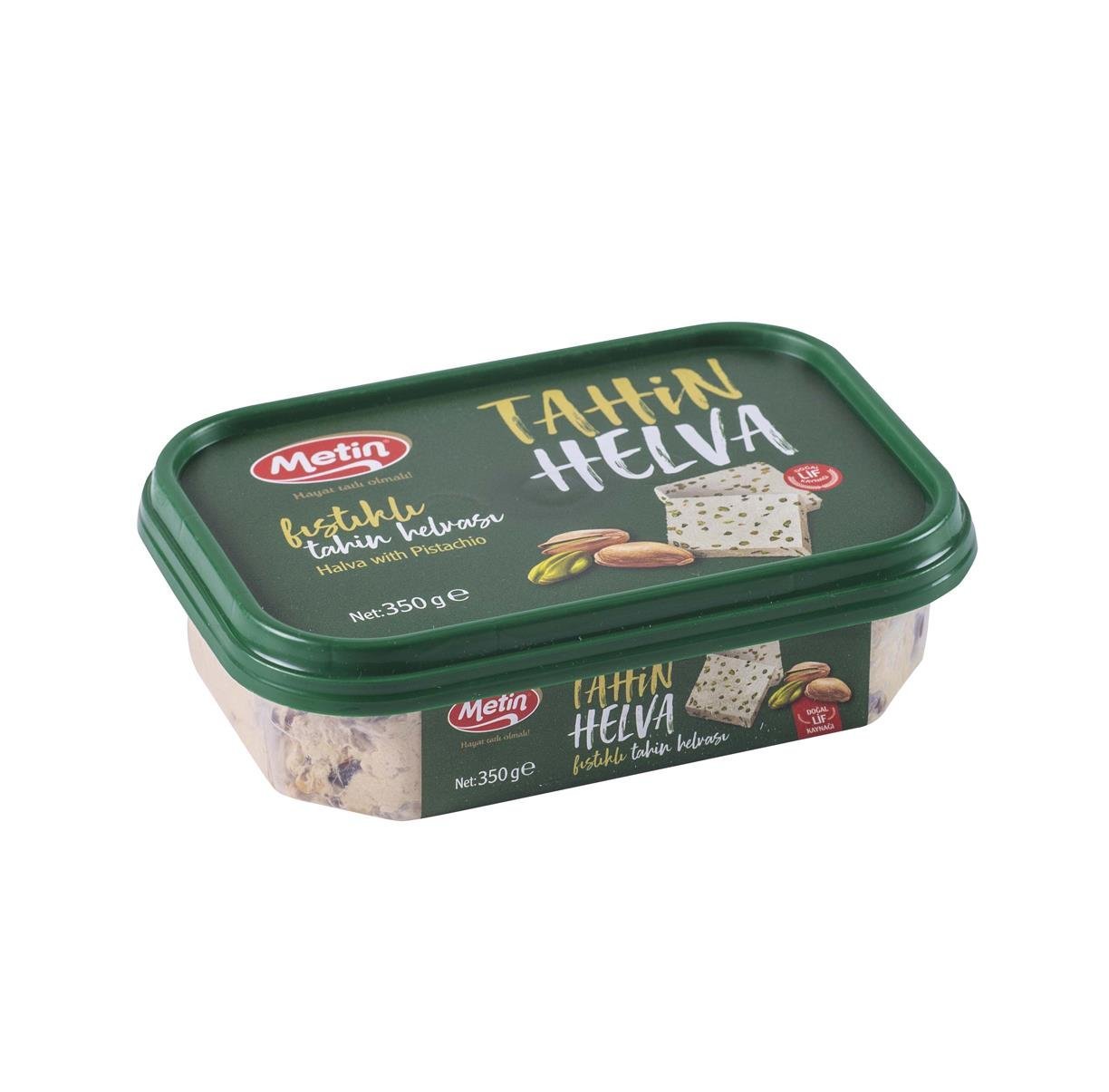 Metin Helva -Antep Fıstıklı Helva 350 Gr Paket