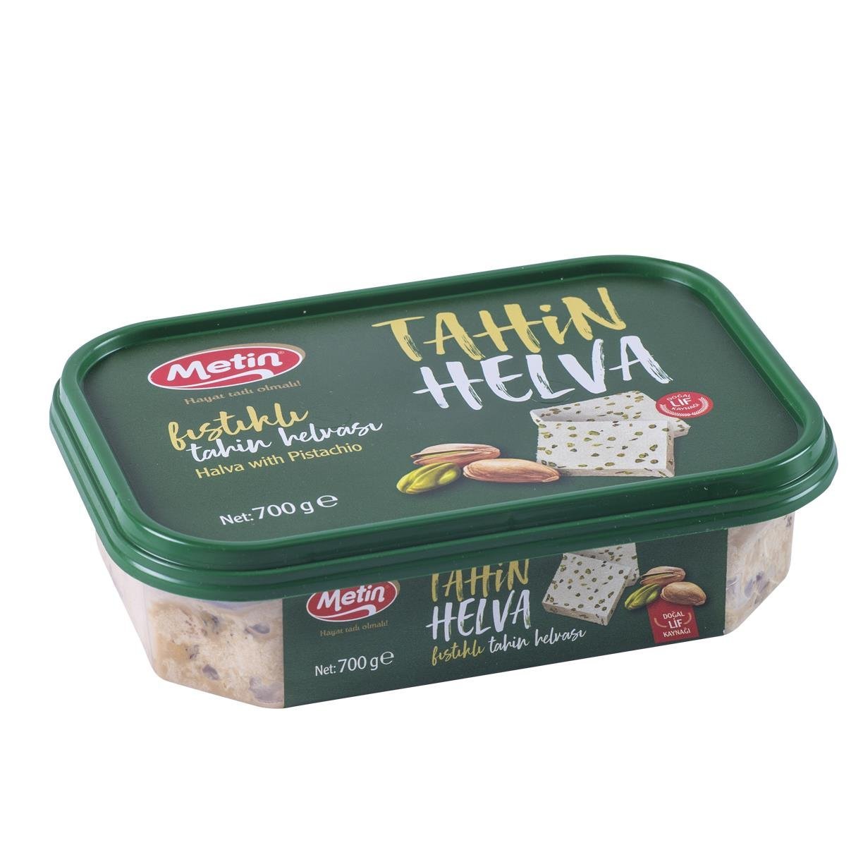 Metin Helva -Antep Fıstıklı Helva 700 Gr Paket
