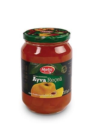 Metin Helva -Ayva Reçeli 1000 Gr Cam Kavanoz