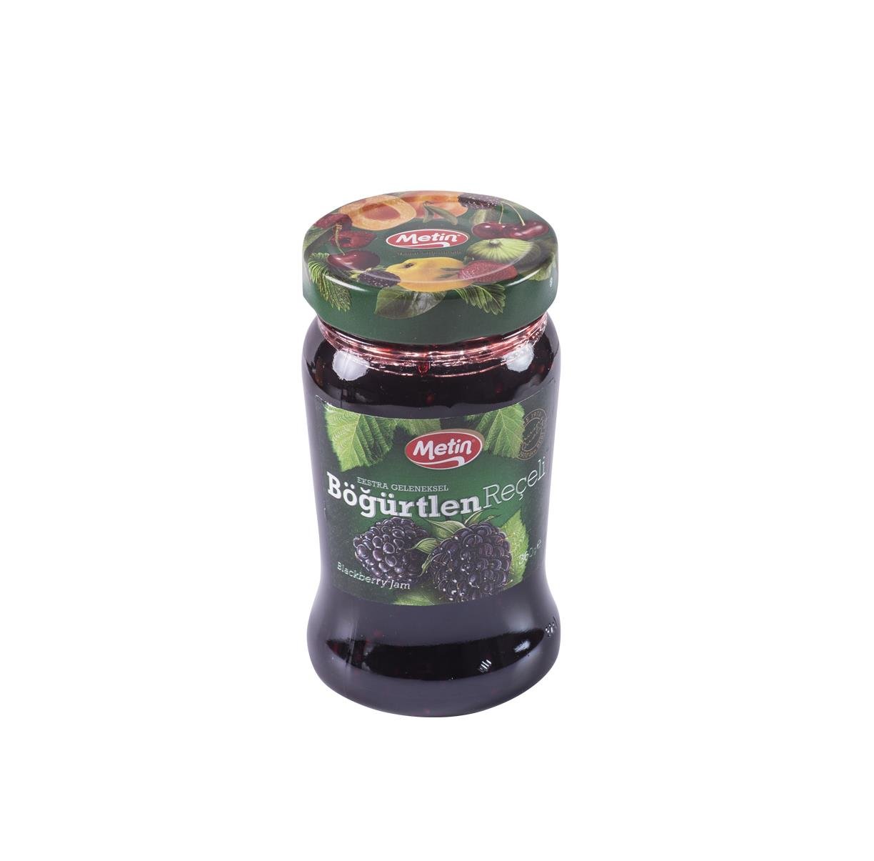 Metin Helva -Böğürtlen Reçeli 360 Gr Cam Kavanoz