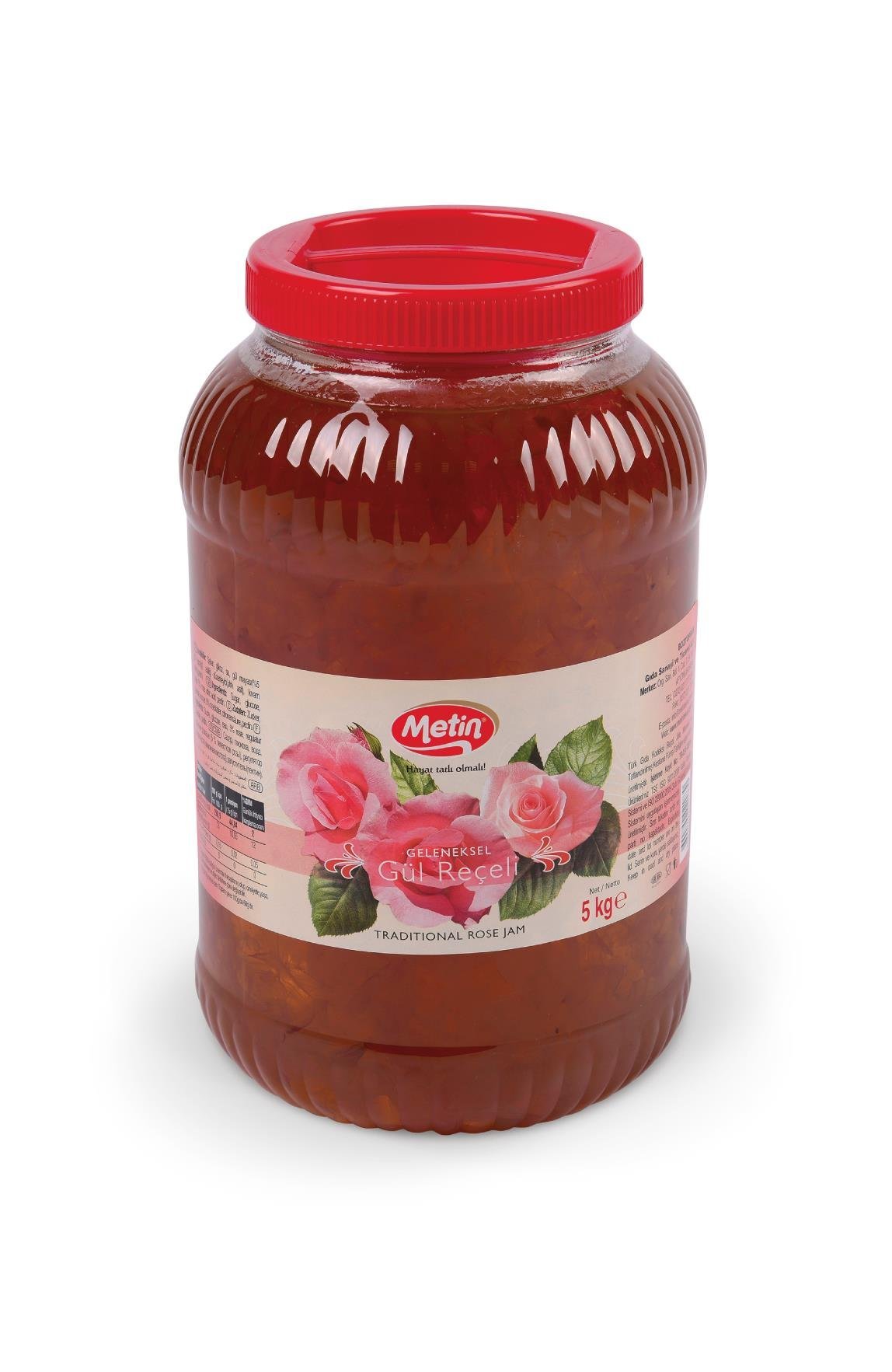 Metin Helva -Gül Reçeli 5 KG 