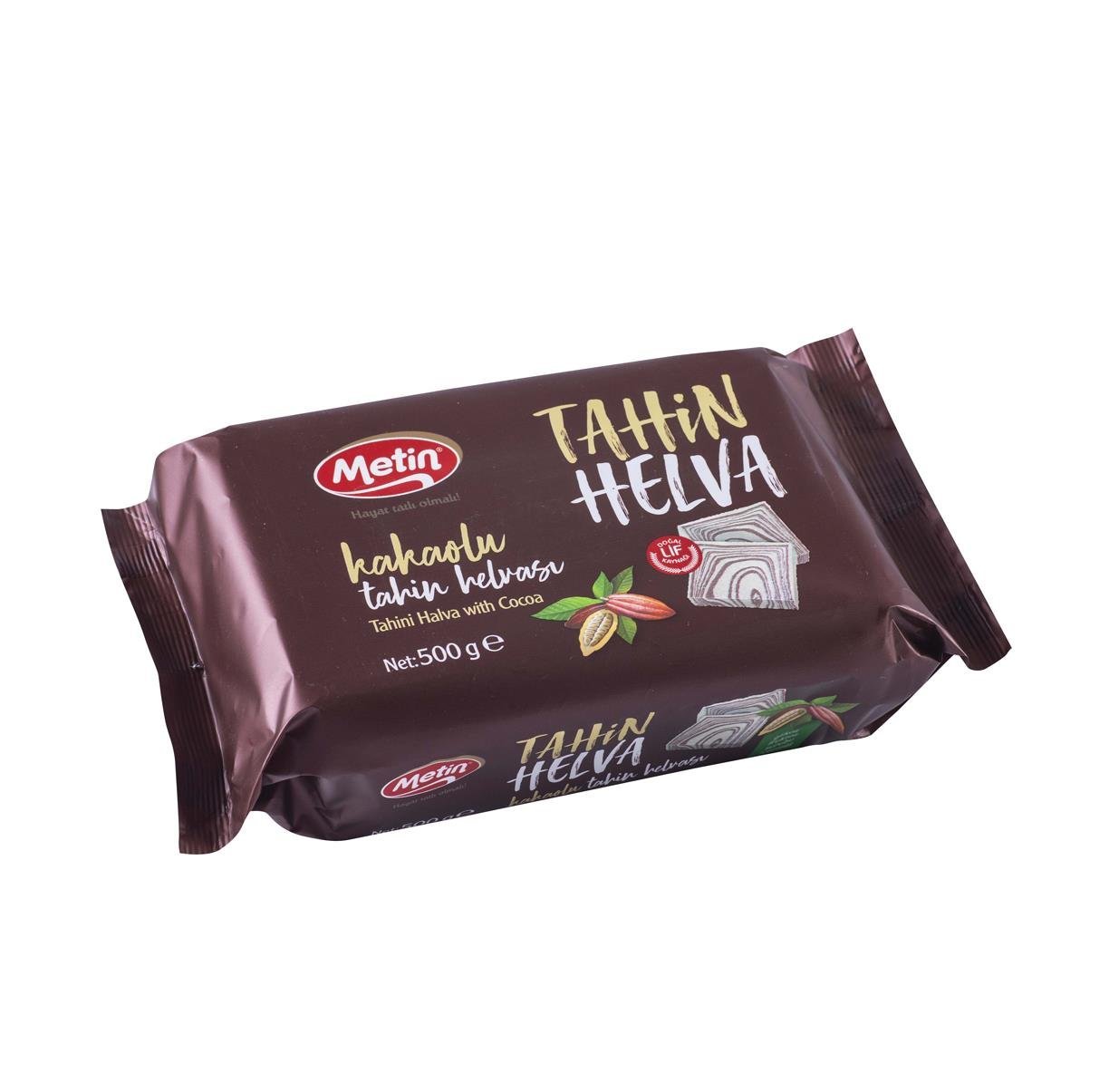 Metin Helva -Kakaolu Helva 500 Gr Paket