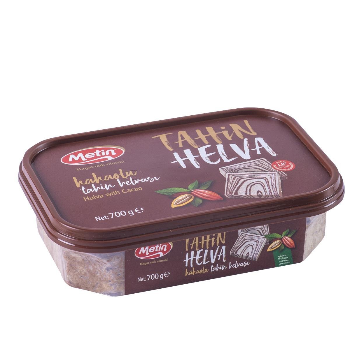 Metin Helva -Kakaolu Helva 700 Gr Paket