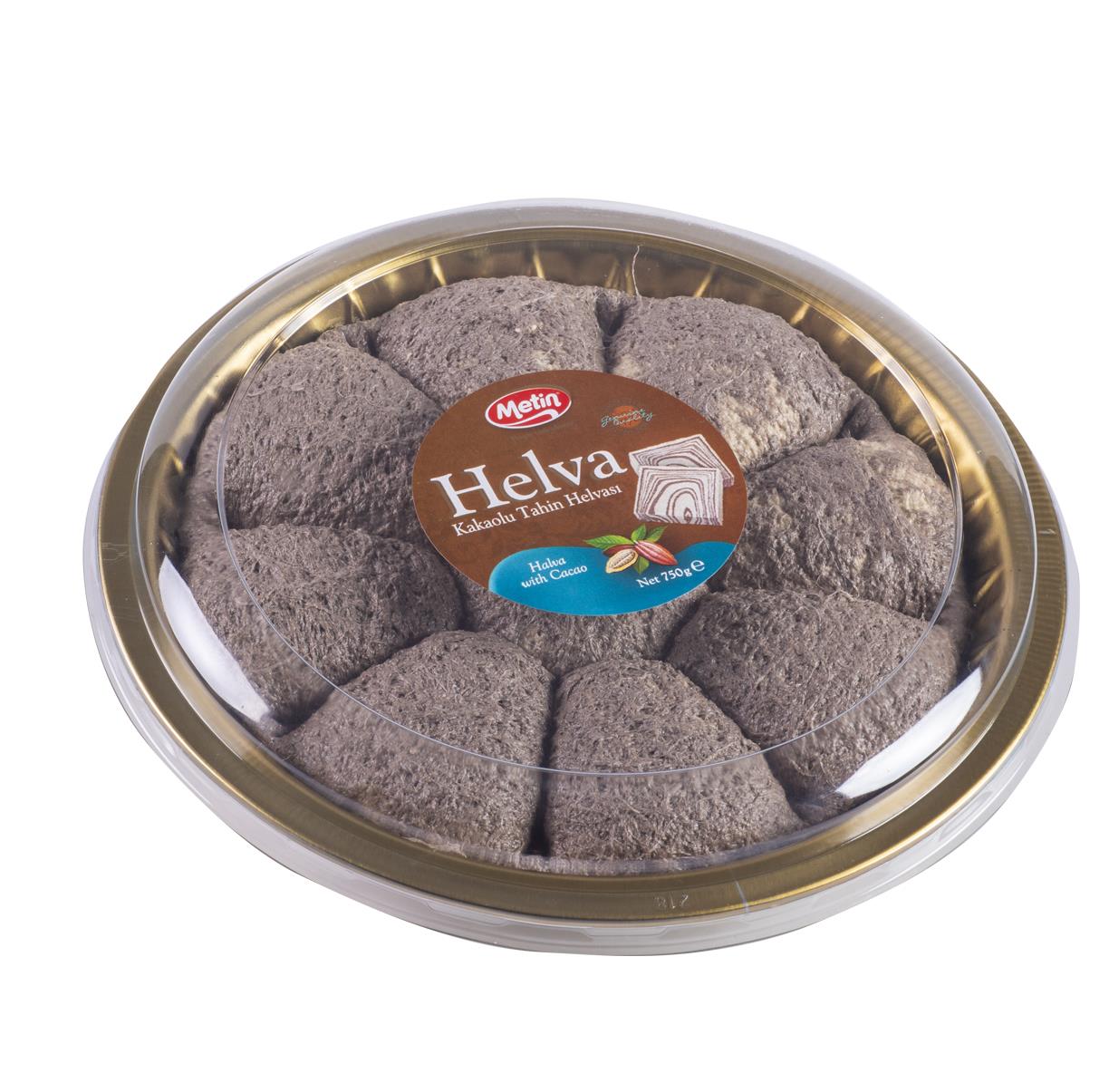 Metin Helva -Kakaolu Helva 750 Gr Tepsi