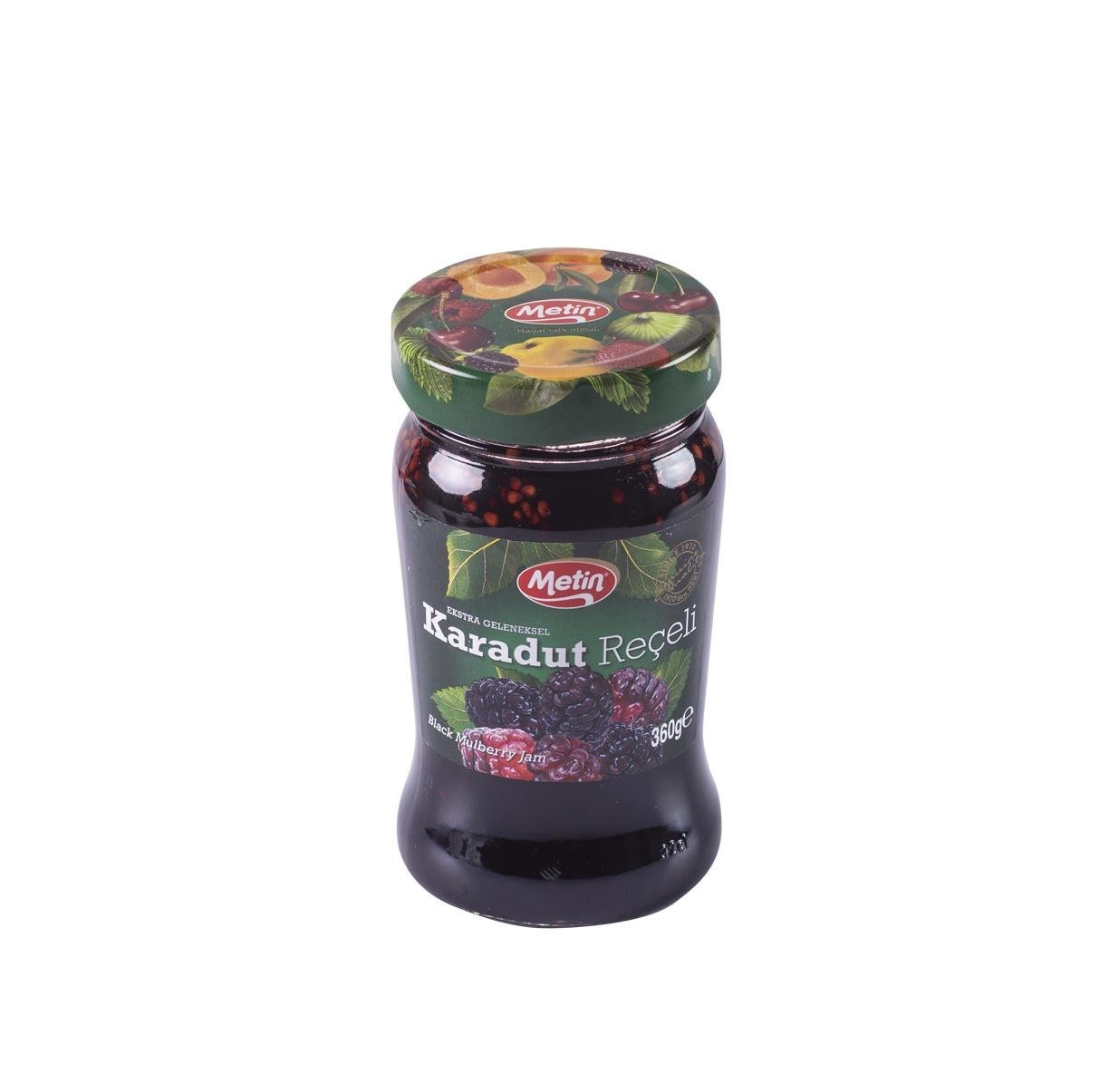 Metin Helva -Karadut Reçeli 360 Gr Cam Kavanoz