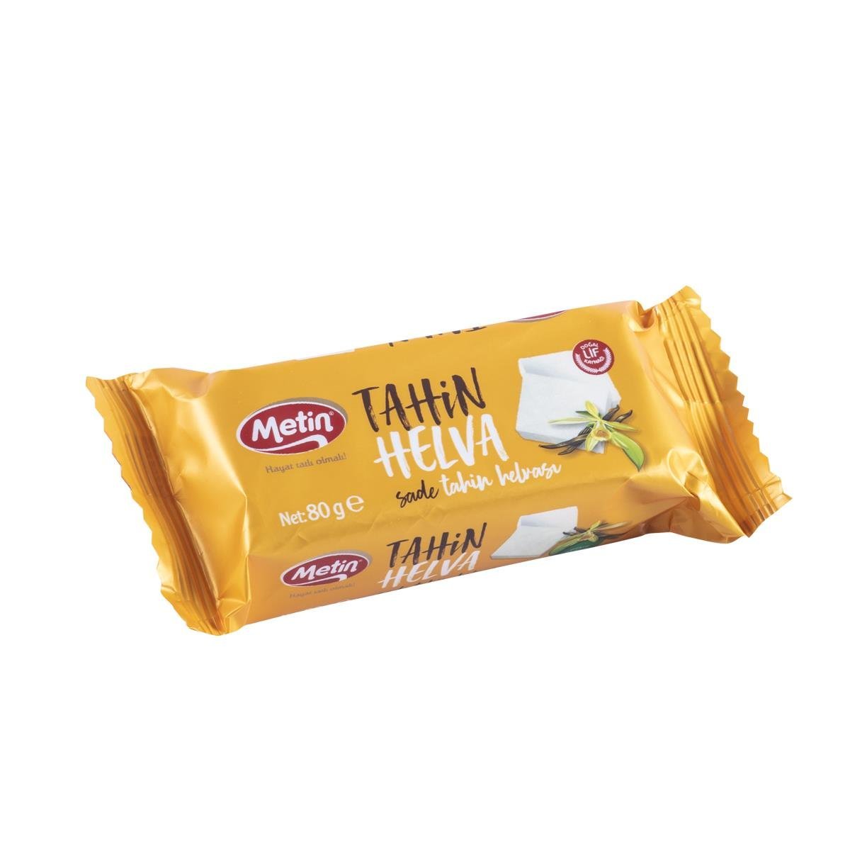 Metin Helva -Metin 80 gr Sade Helva 60 Adet
