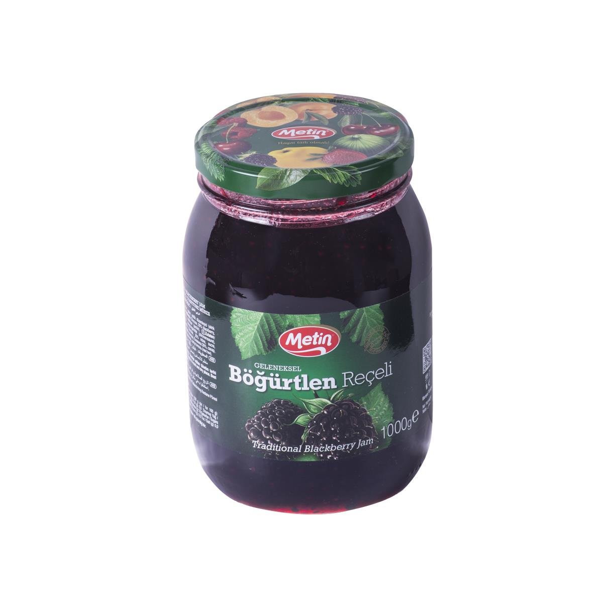 Metin Helva -Metin Böğürtlen Reçeli 1000 Gr